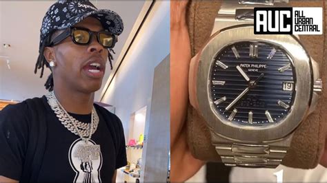 rapper sold fake watch|Lil Baby's Jeweler Has a Plan to Avoid Another Fake Patek  .